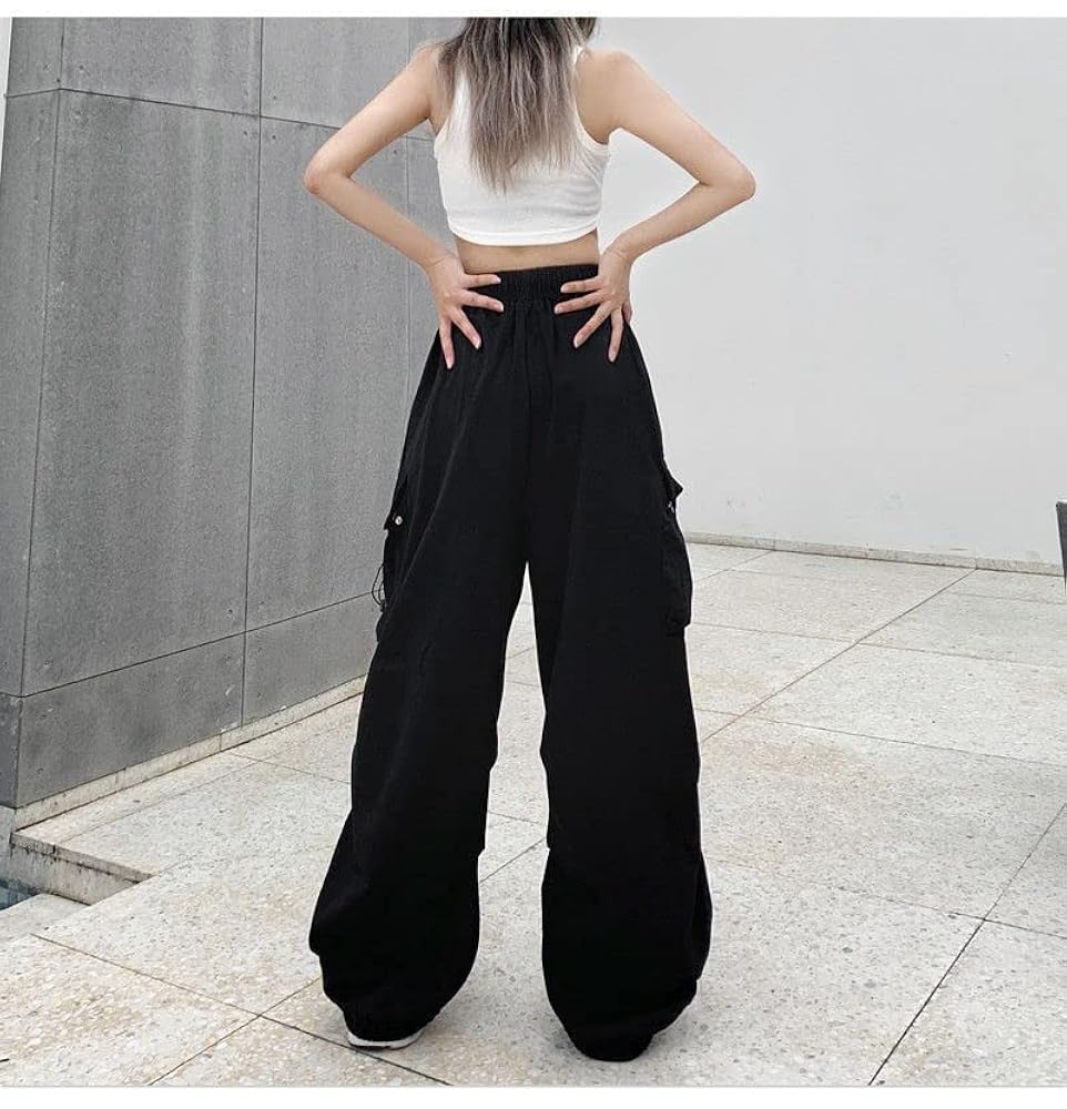 Baixnsj Retro Work Casual Pants Women's Summer with Straight